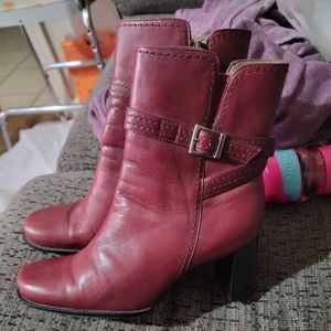 Authentic Naturalizer Red Boots